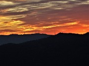 52 Luci e colori del tramonto verso il Linzone